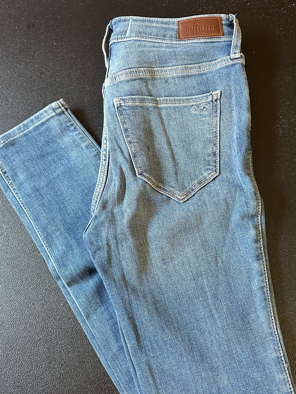 Hollister Women's Light Wash Skinny Jeans